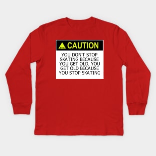 Skating Kids Long Sleeve T-Shirt